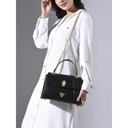 LAVIE Signature Black Satchel Handbag-picture-47