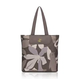 LAVIE Signature Brown Capela Gila Printed Large Leather Tote-picture-48
