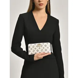 lavie signature Lavie Off White Printed Wallet-picture-17