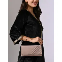 LAVIE Signature Pink Embellished Clutch-picture-38