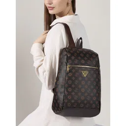 LAVIE Signature St.Louis Monogram Printed Compact Fashion Backpack-picture-12