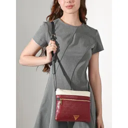 LAVIE Signature Women Colourblocked Crossbody Sling Bag-picture-16