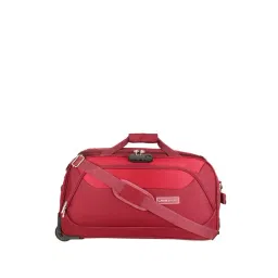 Lavie Sport 57 cms Anti-theft Sage Wheel Duffle Bag  | Duffle Bag (Maroon)-picture-29