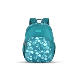 Lavie Sport Bellis 39L Printed School Backpack With Rain Cover For (Teal) (L)-picture-12