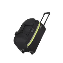Lavie Sport Cabin Size 53 cms Victor Combi Anti-theft Wheel Duffle Bag (Black)-picture-14
