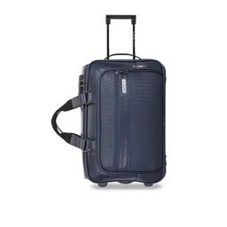 LAVIE SPORT Navy Blue Soft Sided Medium Trolley Duffle Bag-picture-30