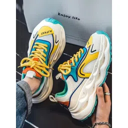 Layasa Men Colourblocked Sneakers-picture-26