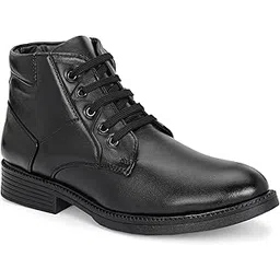 layasa Men's Synthetic Leather Casual Oxford Lace-up Ankle Boots For Men-picture-40