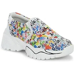 layasa Printing Sneakers Shoes for Women-picture-34