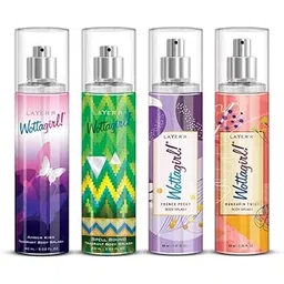 Layer'r Women WottaGirl! Body Splash Long Lasting Liquid Fresh Scent Fragrance Pack Of 4 - (240Ml, Pack Of 4)-picture-15