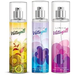 layer'r Wottagirl (Set Of 3 ) Mystic ,Citrus,Secret crush Deo Pack For Women Combo Set-picture-12