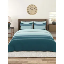 Layers Duracount 225 CVC Cotton Blend Stripes Pattern Bedsheet Set-picture-33