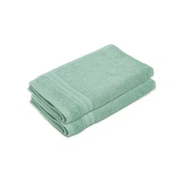 Layers Green 2 Pieces 450 GSM Pure Cotton Hand Towels-picture-10