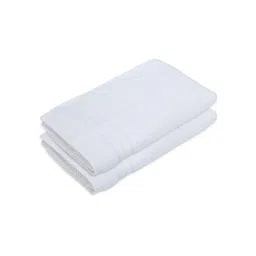 Layers Home Easy White 2 Pieces 450 GSM Pure Cotton Hand Towels-picture-21