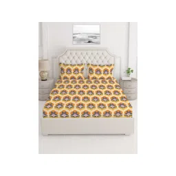 Layers Tuscany 104 TC King Bedsheet - MultiColor (King)-picture-13