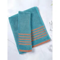 Layers Tuscany Blue Cotton Bath Towel image 3