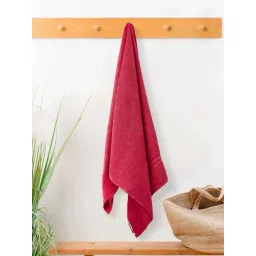 Layers Tuscany Pink 380 GSM Cotton Bath Towel-picture-29
