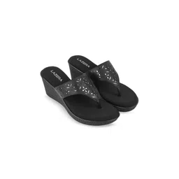 Lazera Embellished Platform Sandals with Laser Cuts-picture-17