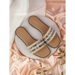 Lazera Women Embellished Open Toe Flats-picture-25