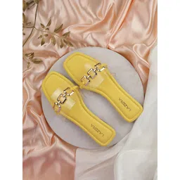 Lazera Women Open Toe Flats image 1