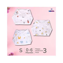 LazyToddler Muslin Nappy Set of 3 Small (TD)-picture-11