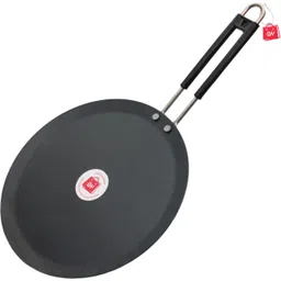 lazywindow 24 cm Iron Roti Tawa with Insulated Handle, Induction Base Compatible Tawa 24 cm diameter-picture-27