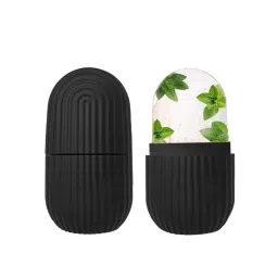 Le Marbelle Face Ice Roller Face Massager Face Roller For Face, Neck Glow & Under Eye Care - Black-image-43