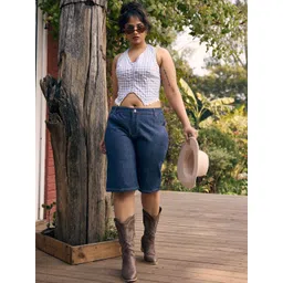 Lea Clothing Co. Women Denim Denim Shorts-picture-21