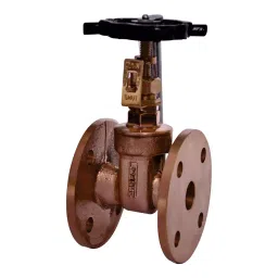 Leader 3 Inch, 80 mm Gun Metal Wheel Operated Gate Valve GM 186-picture-14
