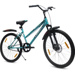 leader URBAN GIRL 26T CITY BIKE WITH FRONT SUSPENSION AND DISC BRAKE| Ideal for Girls 26 T (inch) Girls Cycle/Womens Cycle-picture-14