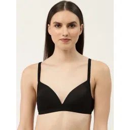 Leading Lady Black Full Coverage T-Shirt Bra-picture-22