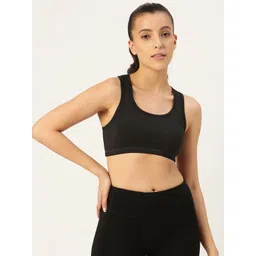 Leading Lady Black Solid Sorts Bra-picture-39