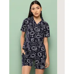 Leading Lady Conversational Printed Night suit-picture-37