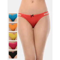 Leading Lady Multicolor Bikini Panty (Pack Of 6)-picture-32