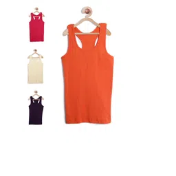 Leading Lady Pack of 4 Camisoles-picture-32