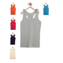 Leading Lady Pack of 6 Camisoles-picture-31