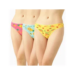 Leading Lady Printed Thong (Pack of 3)-picture-16