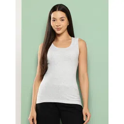 Leading Lady Ribbed Round Neck Sleeveless Camisole-picture-31