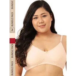 Leading Lady Set Of 2 Non Wired Non Padded Bra-picture-32