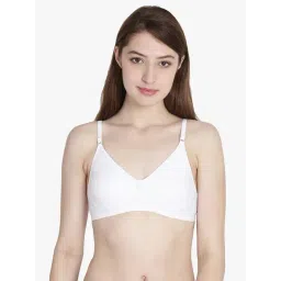 Leading Lady White Non-Wired Non-Padded Everyday Bra-picture-14