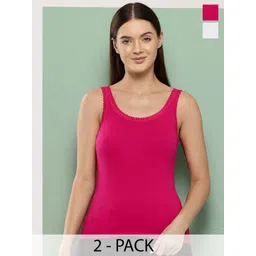 Leading Lady Women Pack Of 2 Non-Padded Camisoles-picture-36