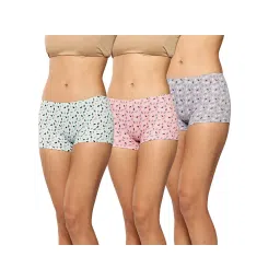 Leading Lady Womens Boyshorts Briefs Panty (Pack of 3)-picture-13