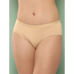 Leading Lady Women's Solid No Visible Panty Line Laser- Cut Edge Hipster Brief-picture-12