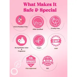 LEAFOBERRYY Floral Fusion Face Wash With Rose & Hibiscus Extract - 100 ml image 3