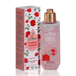 LEAFOBERRYY Floral Fusion Face Wash With Rose & Hibiscus Extract - 100 ml image 5