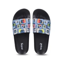 Leap7X by Liberty Women's NITWALK-1L Blue Flip Flops-picture-25