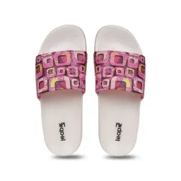 Leap7X by Liberty Women's NITWALK-1L Pink Flip Flops-picture-23