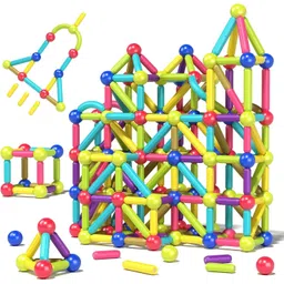 learn with fun Magnetic Sticks Building Blocks for Kids Brain Toys 42 Pcs-picture-6