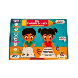 learning dino LKG Practice Worksheets Combo -Pack (English & Math) - 270 Worksheets - English-picture-12