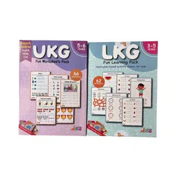 learning dino UKG and LKG worksheets combo 128 Worksheets + Sticker Sheets (English, Maths, EVS)-picture-13